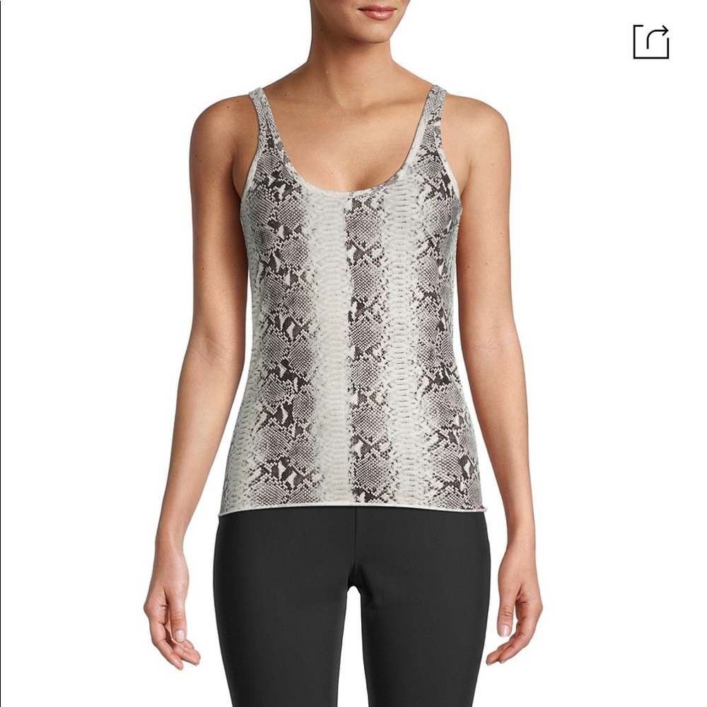 n:PHILANTHROPY Snake Skin Print Tank